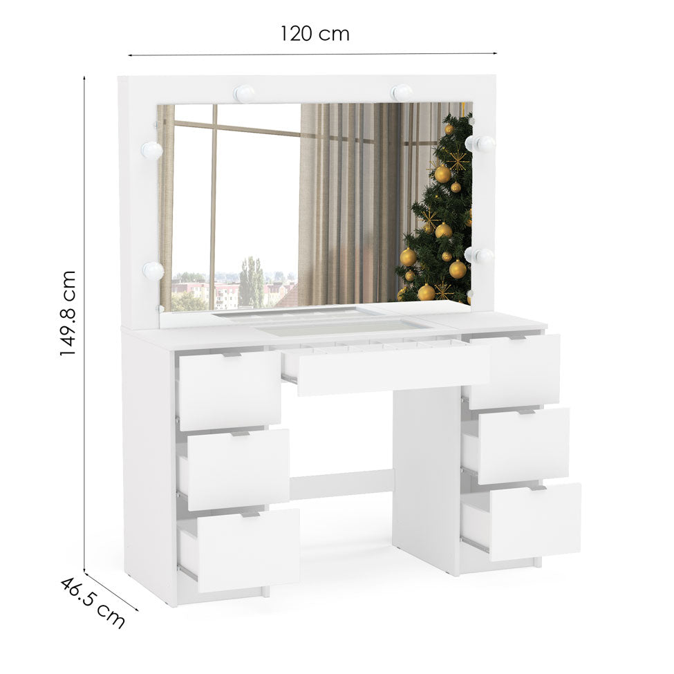 Penteadeira França Com Espelho