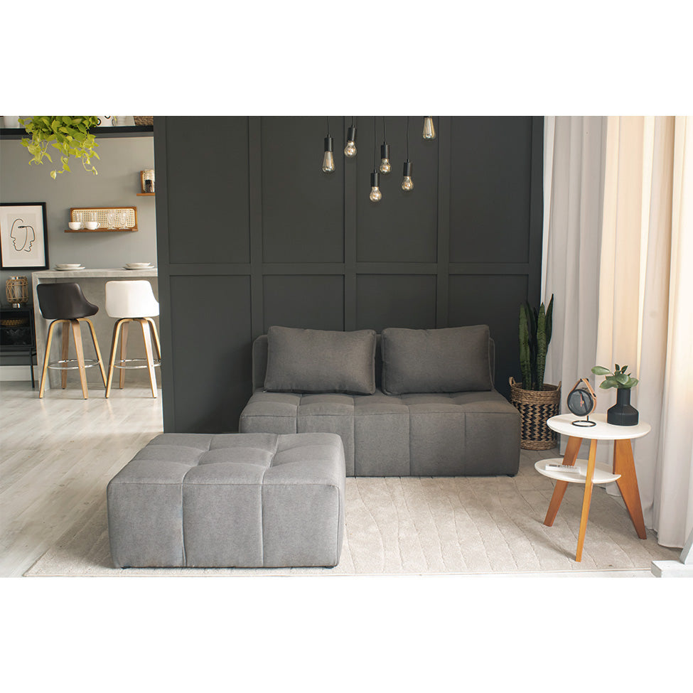 [COMPRE 1 E LEVE 2] Puff Modular Sonho Linho